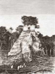 Tikal, Guatemala, Keski-Amerikka: Jaguarin temppeli tekijältä Spanish School