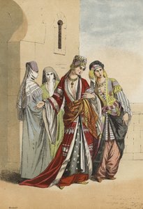 Huonekalut ja erilaiset esineet 1100- ja 1300-luvuilta tekijältä Spanish School