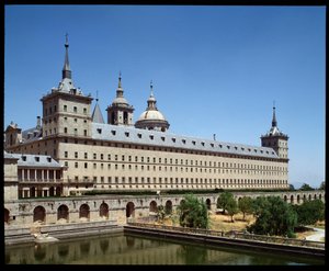 Näkymä luostarille ja Royal Seatille tekijältä Spanish School