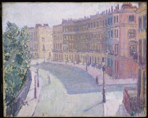 Mornington Crescent, 1910-11 tekijältä Spencer Frederick Gore