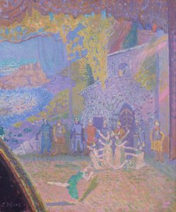Irlannin hengen tanssi, Alhambra Music Hall, 1910 tekijältä Spencer Frederick Gore