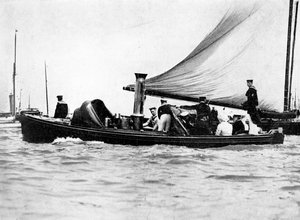 Kuninkaallinen ja keisarillinen juhla Cowesissa, 1910.