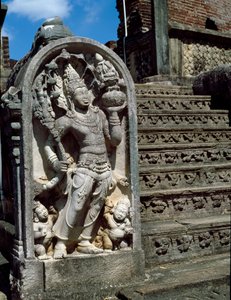 Buddhalaisen temppelin sisäänkäynti