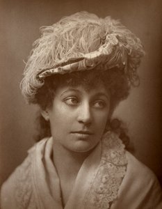 Lucy Buckstone, brittiläinen näyttelijä, 1884.