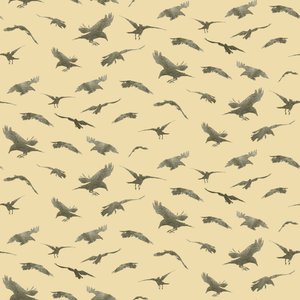 Crows-kuvio, 2021 (grafiittikynä ja digitaalinen)