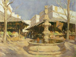 Sevillan matkamuisto tekijältä Stanhope Alexander Forbes