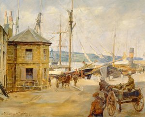 Satamatoimisto, Penzance tekijältä Stanhope Alexander Forbes