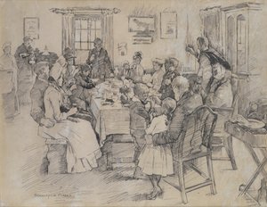 Morsiamen terveys (muste paperille) tekijältä Stanhope Alexander Forbes