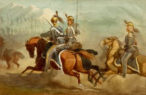 Ratsuväki, kuvitus: Stanislao Grimaldi del Poggetto