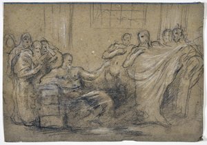 Ancient Scene Study (piirustus)