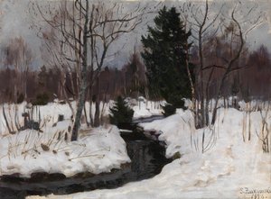 Alkukevät, 1926 tekijältä Stanislav Julianovic Zukovskij