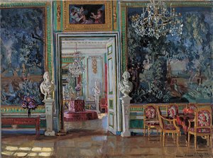 Kuskovon palatsin sisustus, 1917