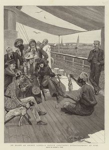 Orient Liner -laivalla, syntyperäisen taiturien viihdettä Suezissa tekijältä Stanley L. Wood