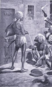 Kalkutan musta aukko (1866-1928) (litho)