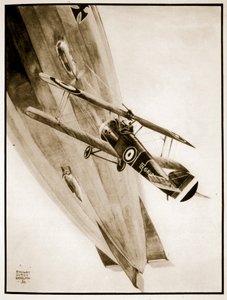 L.T. Culley Gets His Zeppelin, kuvitus John Hamiltonin Flying Memoriesista