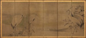 Kurpit ja krysanteemit, Momoyama- tai Edo-kausi, 1568-1868.