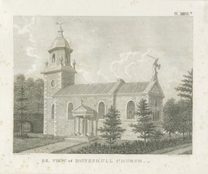 Patshullin kirkko: kaiverrus, nd [1762-1802] tekijältä Stebbing Shaw