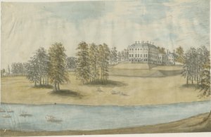 Patshull House: akvarellimaalaus ja [1790-luku]