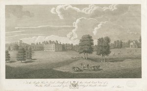 Weston-under-Lizard - Hall: kaiverrus, nd [1762-1802] (painettu) tekijältä Stebbing Shaw