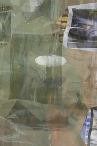 Abstrakti kerrostunut maisema tekijältä Stefan Fransson