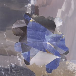 Sininen geometrinen abstrakti tekijältä Stefan Fransson