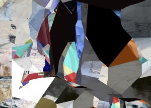 Dynaaminen geometrinen kollaasi tekijältä Stefan Fransson