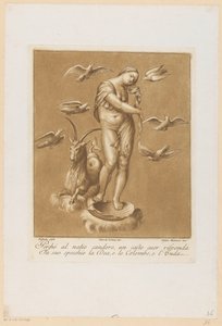 Venus Anadyomene Plafondschilderingen van de Loggia di Galatea in de Villa Farnesina te Rome (sarjan nimi)