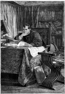 Bernardo dei Machiavellin muotokuva Niccolosta (Nicolas Machiavel