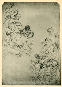 "Alegoria of the Liberal Arts: Logic and Grammar", 1400-luvun alku, 1943. tekijältä Stefano da Verona