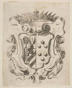 Medicien aseet Della Roveren kanssa, 1637. tekijältä Stefano della Bella