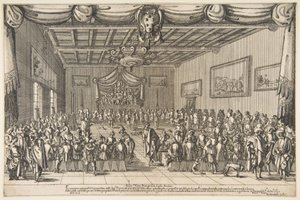 Pleasantin juhla, 1627. tekijältä Stefano della Bella