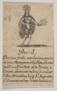 Brasilia, 1644. tekijältä Stefano della Bella