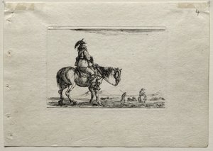 Caprices: Mounted Cavalier tekijältä Stefano della Bella