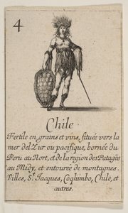 Chile, Game of Geography -pelistä Game of Geography, 1644. tekijältä Stefano della Bella
