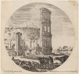 Colosseum tekijältä Stefano della Bella