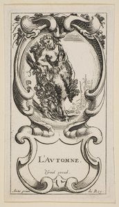 Syksy LAutomne, elokuvasta The Four Seasons, n. 1641. tekijältä Stefano della Bella
