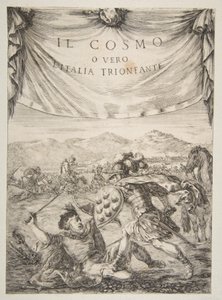 Il Cosmon etukappale, 1650. tekijältä Stefano della Bella