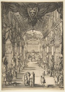 Francesco de Medicin hautajaiset 1634. tekijältä Stefano della Bella