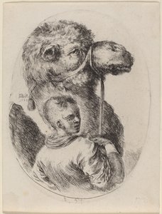 Sulhanen kamelin kanssa, 1649. tekijältä Stefano della Bella