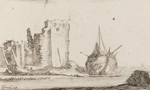 Meri, 1642. tekijältä Stefano della Bella