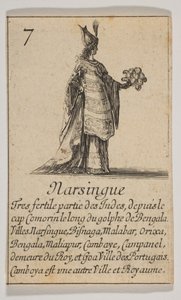 Narsingue, 1644. tekijältä Stefano della Bella