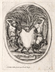Uusi malli Cartouchelle, 1647. tekijältä Stefano della Bella