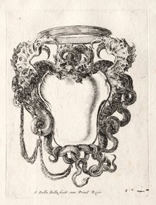 Uusi malli Cartouchelle, 1647. tekijältä Stefano della Bella