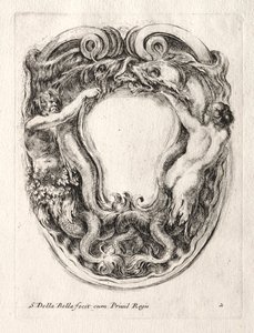 Uusi malli Cartouchelle, 1647. tekijältä Stefano della Bella