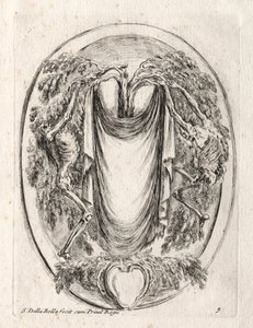 Uusi malli Cartouchelle, 1647. tekijältä Stefano della Bella