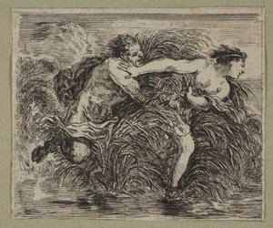 Pan ja Syrinx, 1644 tekijältä Stefano della Bella