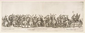 Osa Puolan lähetystön sisäänkäyntiä G ja H, 1633. tekijältä Stefano della Bella