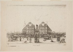 Place Dauphine tekijältä Stefano della Bella