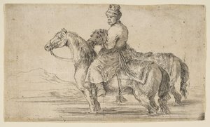 Puolan sulhasen uimahevoset, n. 1662. tekijältä Stefano della Bella