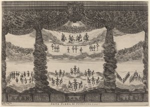 Kuudes kohtaus koko taivaasta, 1637. tekijältä Stefano della Bella